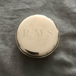 Vintage Tiffany & Co Small Sterling Jewelry Box